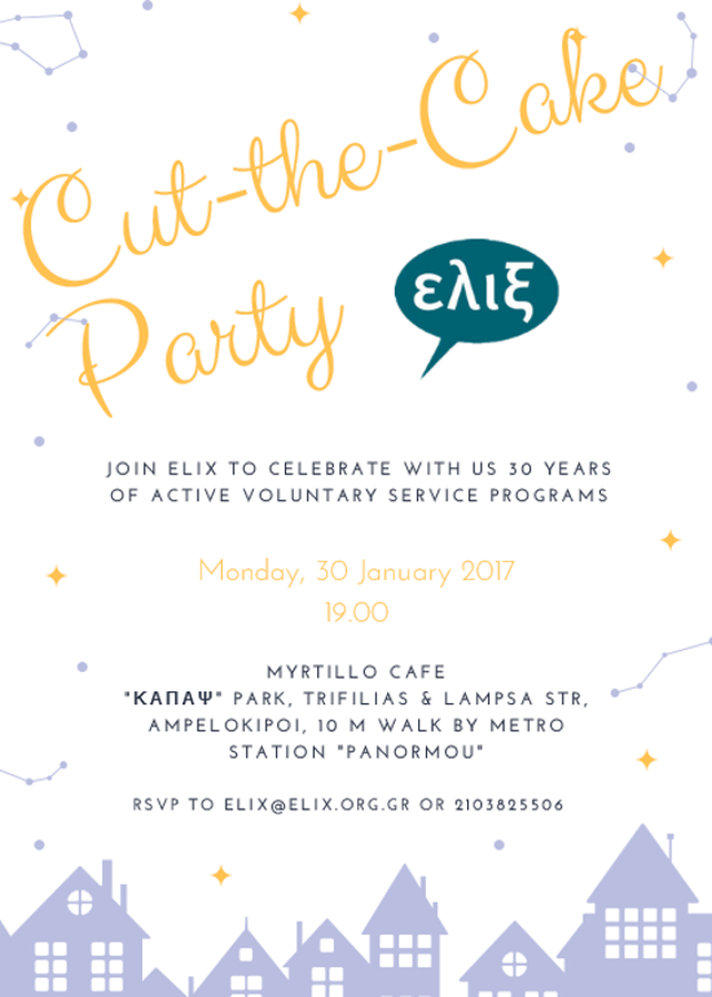 cut the cake party by ELIX