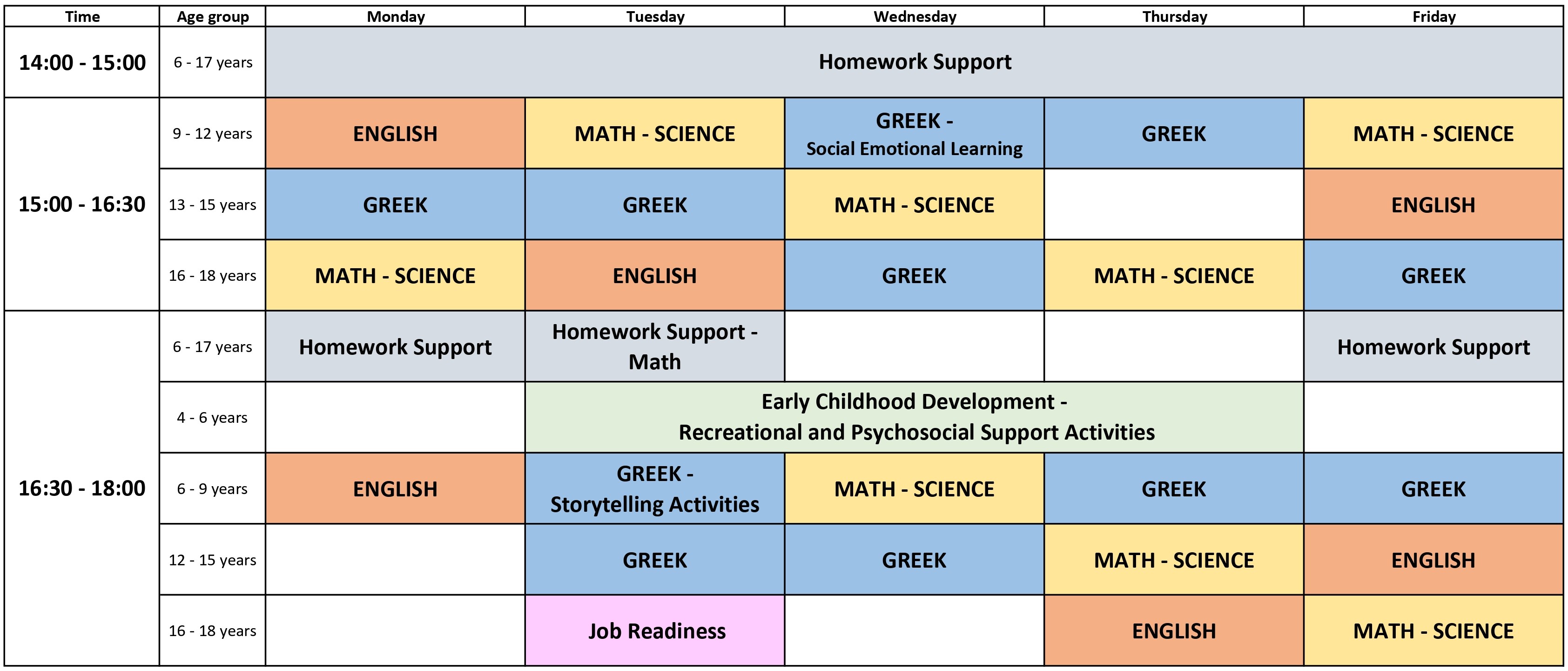 2023.10 Patision Schedule